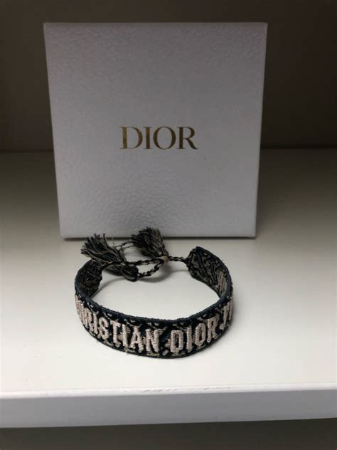 bracelet perle dior|christian dior studded friendship bracelet.